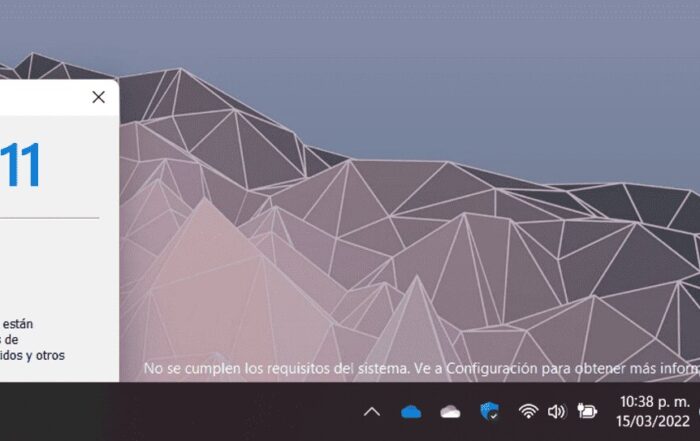 No se cumplen requisitos del sistema Windows 11