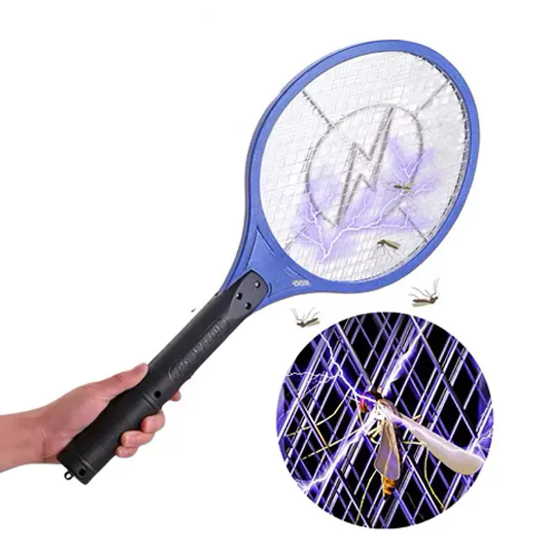 Insectocutor raqueta eléctrica mata Moscas Mosquitos