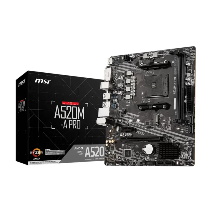 Placa madre MSI A520M-A