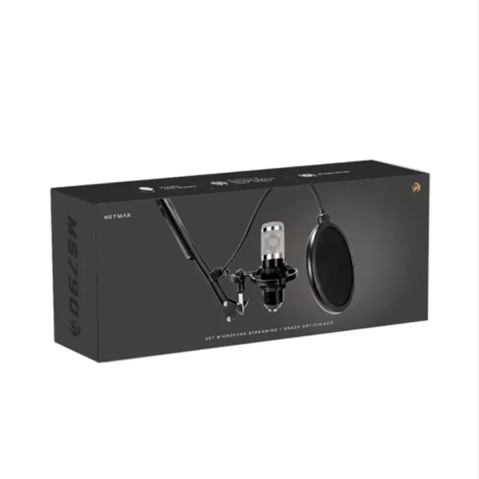 Micrófono Streaming con brazo NM-MS790