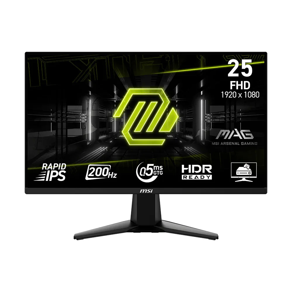 Monitor 25P MSI MAG 255F 200HZ