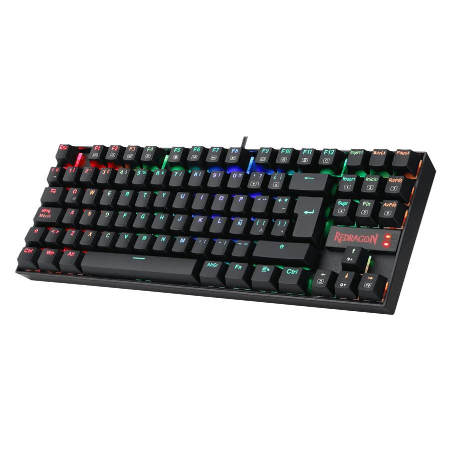 Teclado mecánico Redragon Kumara K552RGB